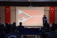 YÜKSEKOKULUMUZCA ATAKUM YAŞLI BAKIM MERKEZİ ZİYARET EDİLDİ VE YÜKSEKOKULUMUZDA  112 KONULU KONFERANS DÜZENLENDİ